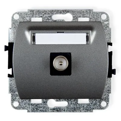 Mechanismus des Antennenanschlusses eines einzelnen Fernsehers graphit 11GTV-1