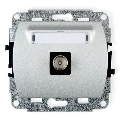 Mechanismus des Antennenanschlusses eines einzelnen Fernsehers silber 7GTV-1