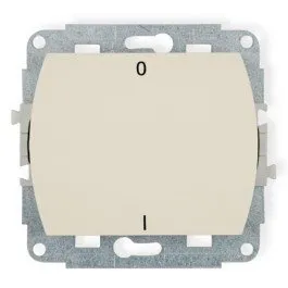 Mechanismus des bipolaren beleuchteten Schalters beige 1WP-9L