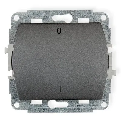 Mechanismus des bipolaren beleuchteten Schalters graphit 11WP-9L