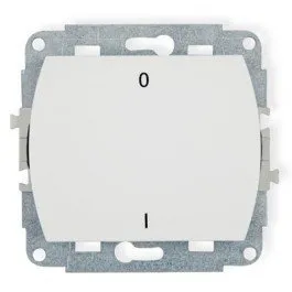 Mechanismus des bipolaren beleuchteten Schalters weiß WP-9L