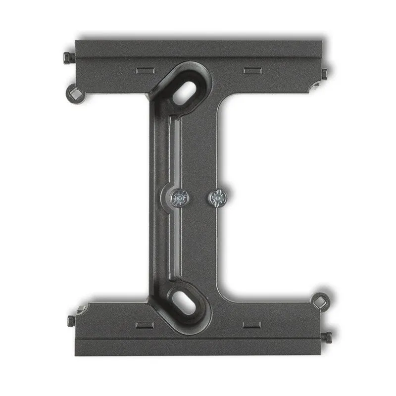 Modul zur Erweiterung der Aufputzdose, faltbar auf mehrere DECO- und MINI-Rahmen graphit 11DPU-2