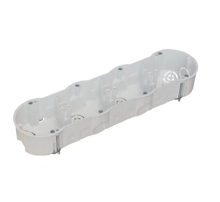 Montagedose vierfach für Gipskartonplatten mit Schrauben A.0047 Pawbol