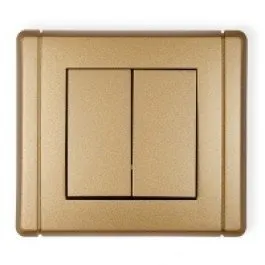 NO-Schalter, Lüsterklemme (gemeinsame Stromversorgung) gold 8FWP-44.1