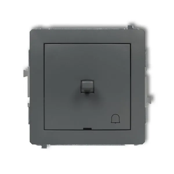 NO-Schaltmechanismus Klingel im amerikanischen Stil graphit matt 28DWPUS-4