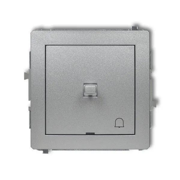 NO-Schaltmechanismus Klingel im amerikanischen Stil silber 7DWPUS-4