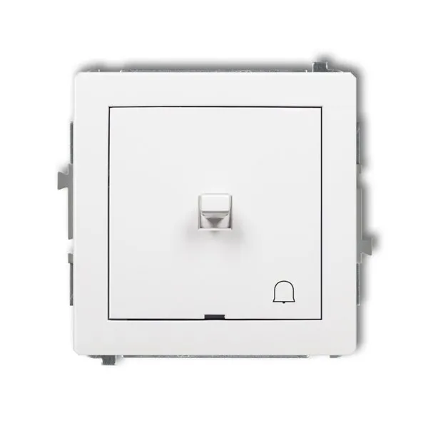 NO-Schaltmechanismus Klingel im amerikanischen Stil weiß DWPUS-4