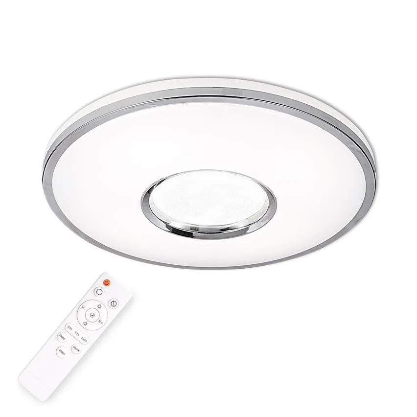 Plafond LEON weiß LED SMD 36W 2700-6500K 2160lm 49cm mit Fernbedienung 310781 Polux