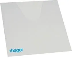 Plantasche Volta 220x240mm für Dokumente klarsicht Hager VZ407