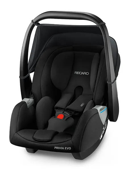 Recaro Privia Evo Babytrage / Autositz 0-13kg Core Performance Schwarz
