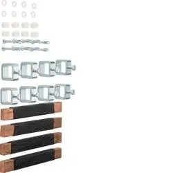 S-Schienenverbinder 60mm universN 20x5/10mm 4-polig für FP/ZB/FT/FA-Schränke Hager UM05C