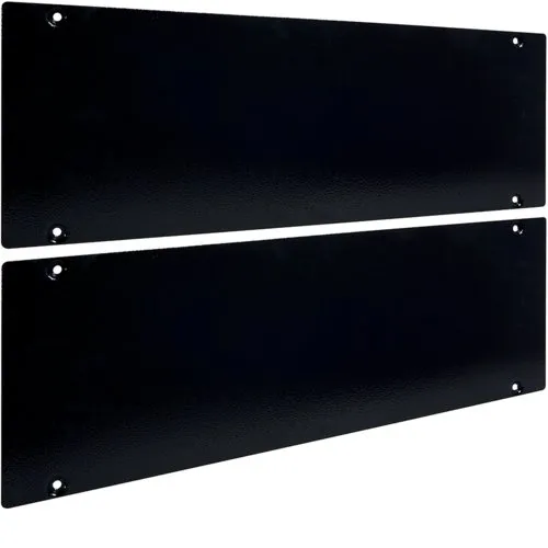 Seitenblende für Sockel IP41 200x600 (HxT) RAL9005 Hager FZ941XS