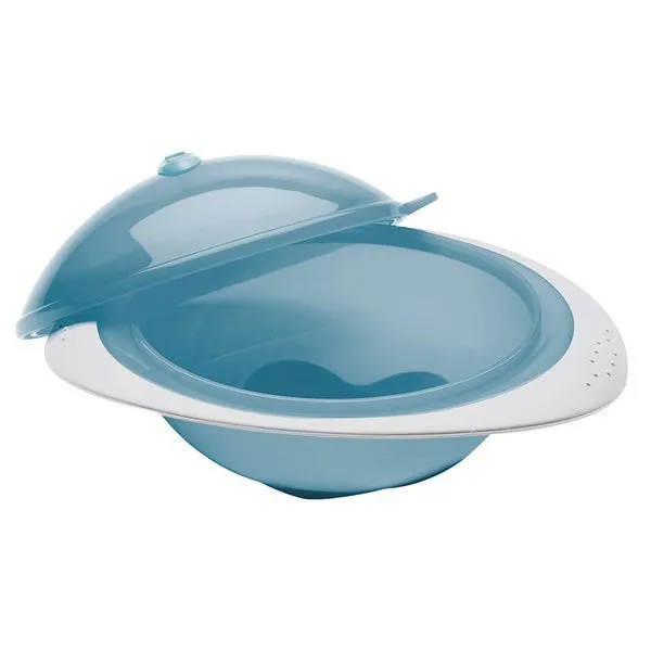 Thermobaby Schüssel mit Deckel Blau