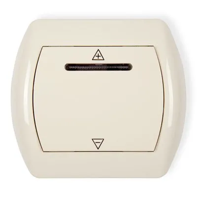 Touch- und Fernbedienung zur Lichtsteuerung beige IP20, 230V~ 50Hz; 40 - 500W 1RO-1