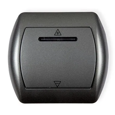 Touch- und Fernbedienung zur Lichtsteuerung graphit IP20, 230V~ 50Hz; 40 - 500W 11RO-1