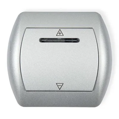 Touch- und Fernbedienung zur Lichtsteuerung silber IP20, 230V~ 50Hz; 40 - 500W 7RO-1