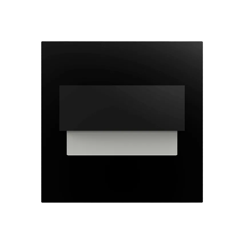 Treppeneinbauleuchte TRACO LED 1,5W, 12VDC, 30lm, 6000K, schwarz, innovative Montage Orno