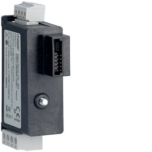 Zwei Eingänge / zwei Ausgänge für SM103E Hager SM202