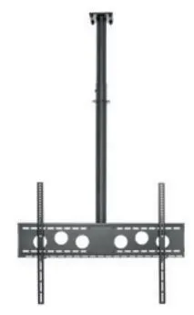 Hagor HA DH 400 - 700 L - Deckenhalterung für Einzeldisplay - 55-75" | max. VESA 800x600 | Länge 400 - 700mm