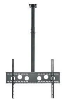 Hagor HA DH 900 -1600 L - Deckenhalterung für Einzeldisplay - 55-75" | max. VESA 800x600 | Länge 900 - 1600mm