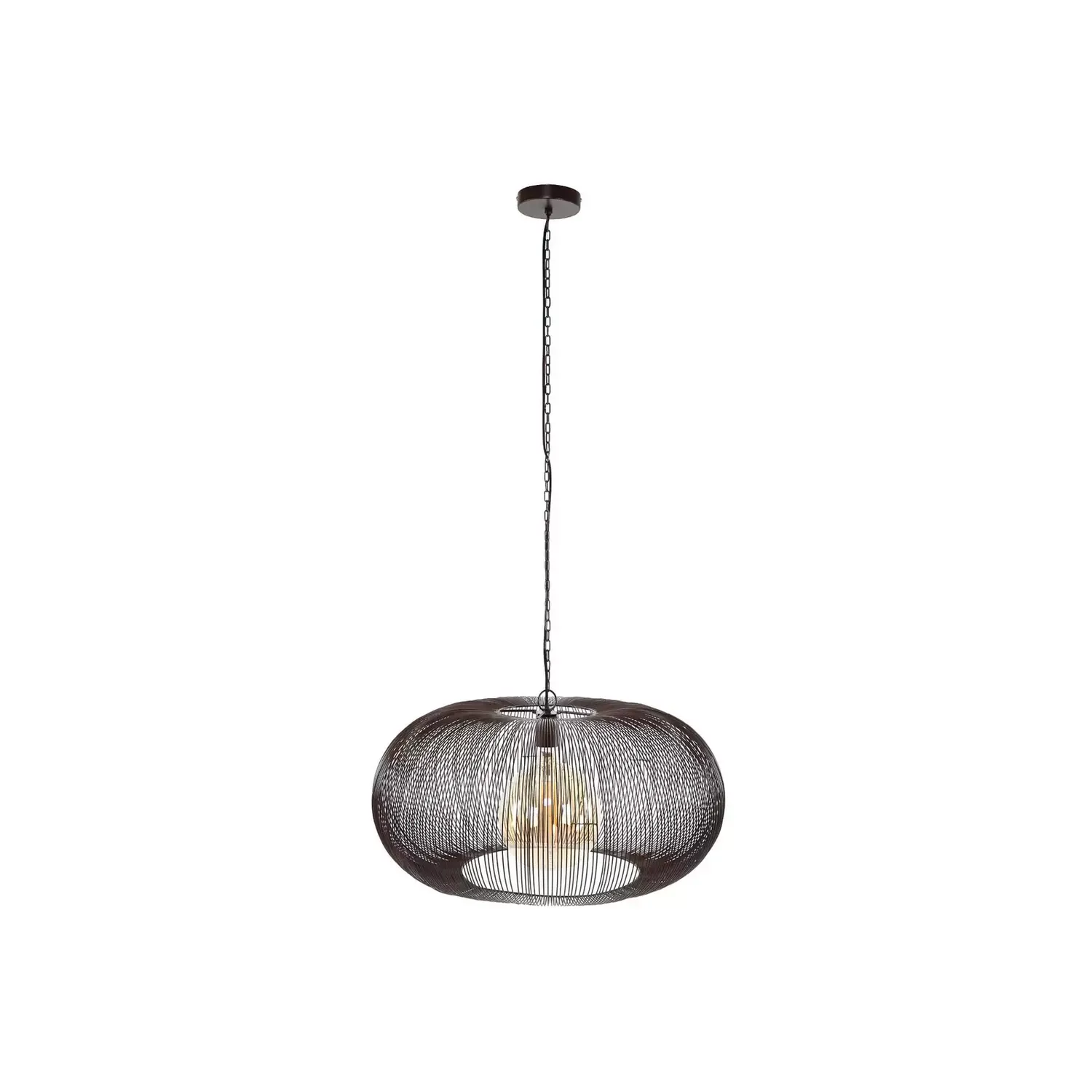 Hängeleuchte Rippberg Einflammig Hängelampe Lampe Deckenlampe Deckenleuchte E27 B-Ware