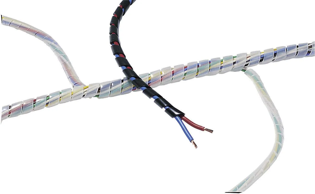 Hellermann Tyton 161 41001 Sbpe1.5 Pe Bk 30 M Spiralschlauch 1.60 Bis 8 Mm 30 M B-Ware