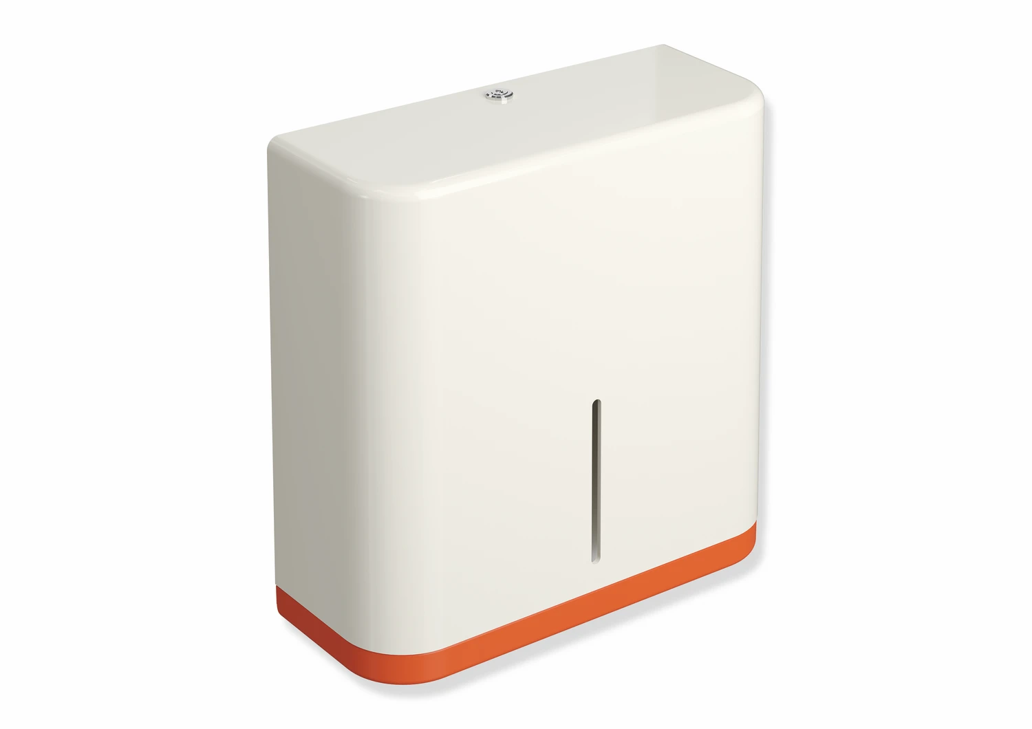 WC-Großrollenhalter EM Korpus Fb 99, Rahmen matt reinweiß