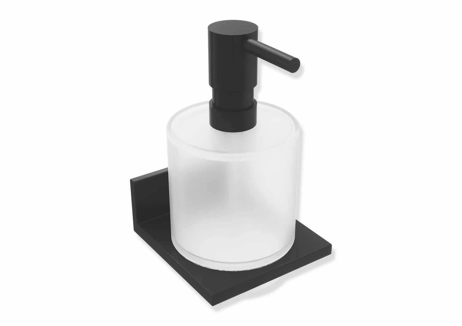 HEWI Spender für Flüssigseife „System 900Q“, Befestigung verdeckt