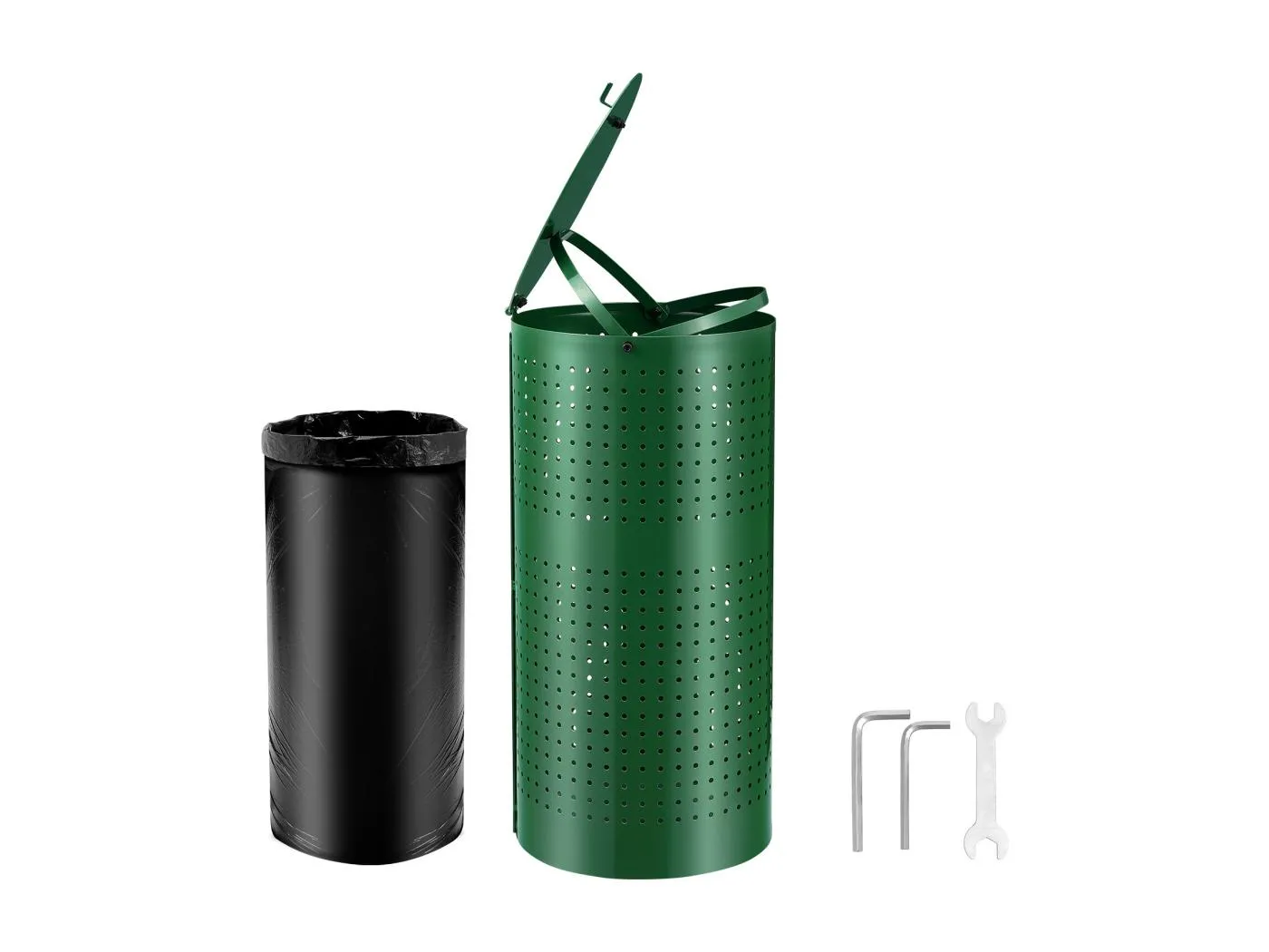 Kotbeutelspender, SucceBuy 43L Hundekoteimer mit Deckel