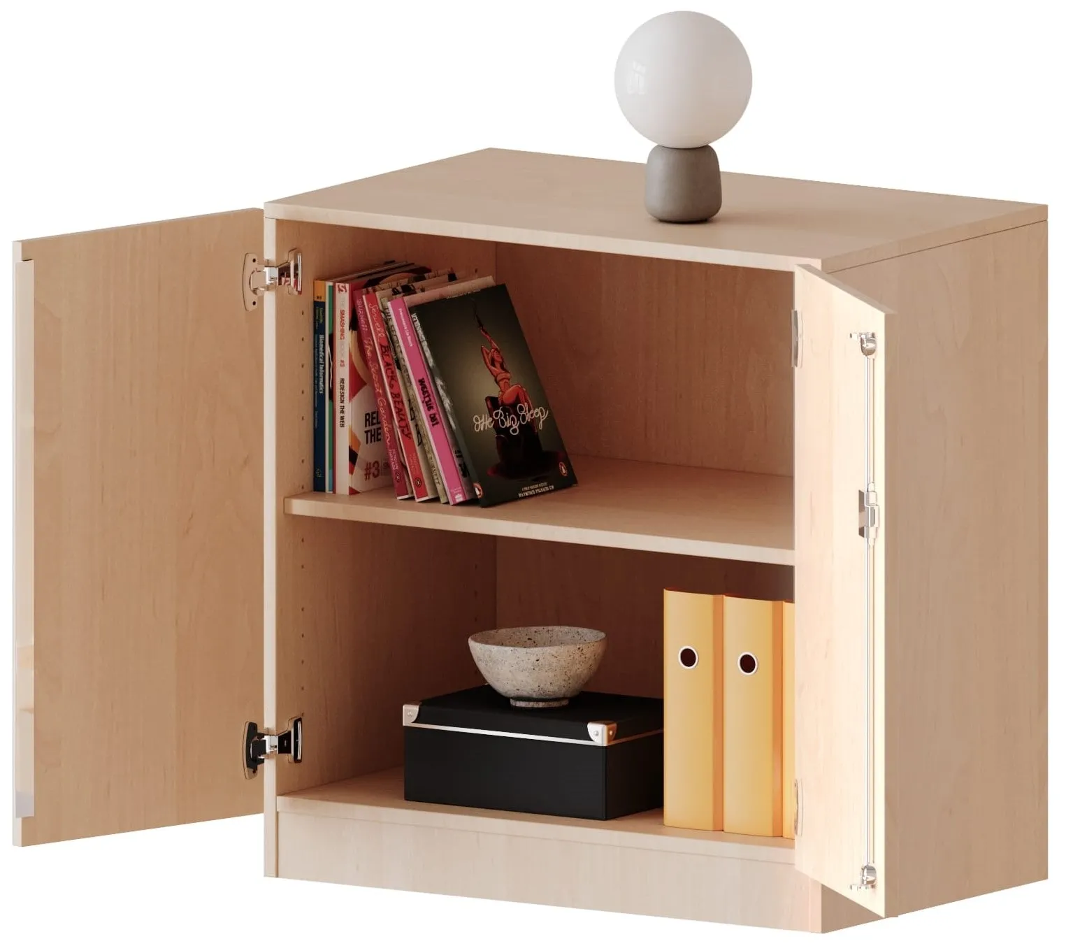 Schrank mit 2 Fächern, Höhe 82 cm - EVO180 Serie