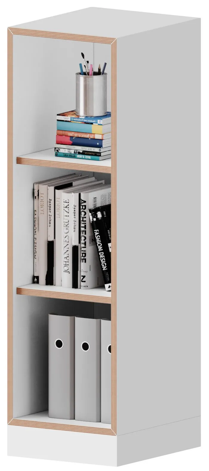 Conen Regal einreihig mit 3 Ordnerhöhen - qickly® Serie