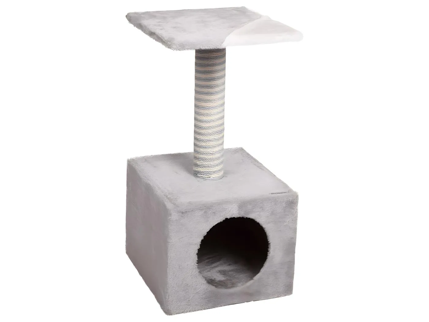 Kratzbaum Cary Grau 30x30x61 cm