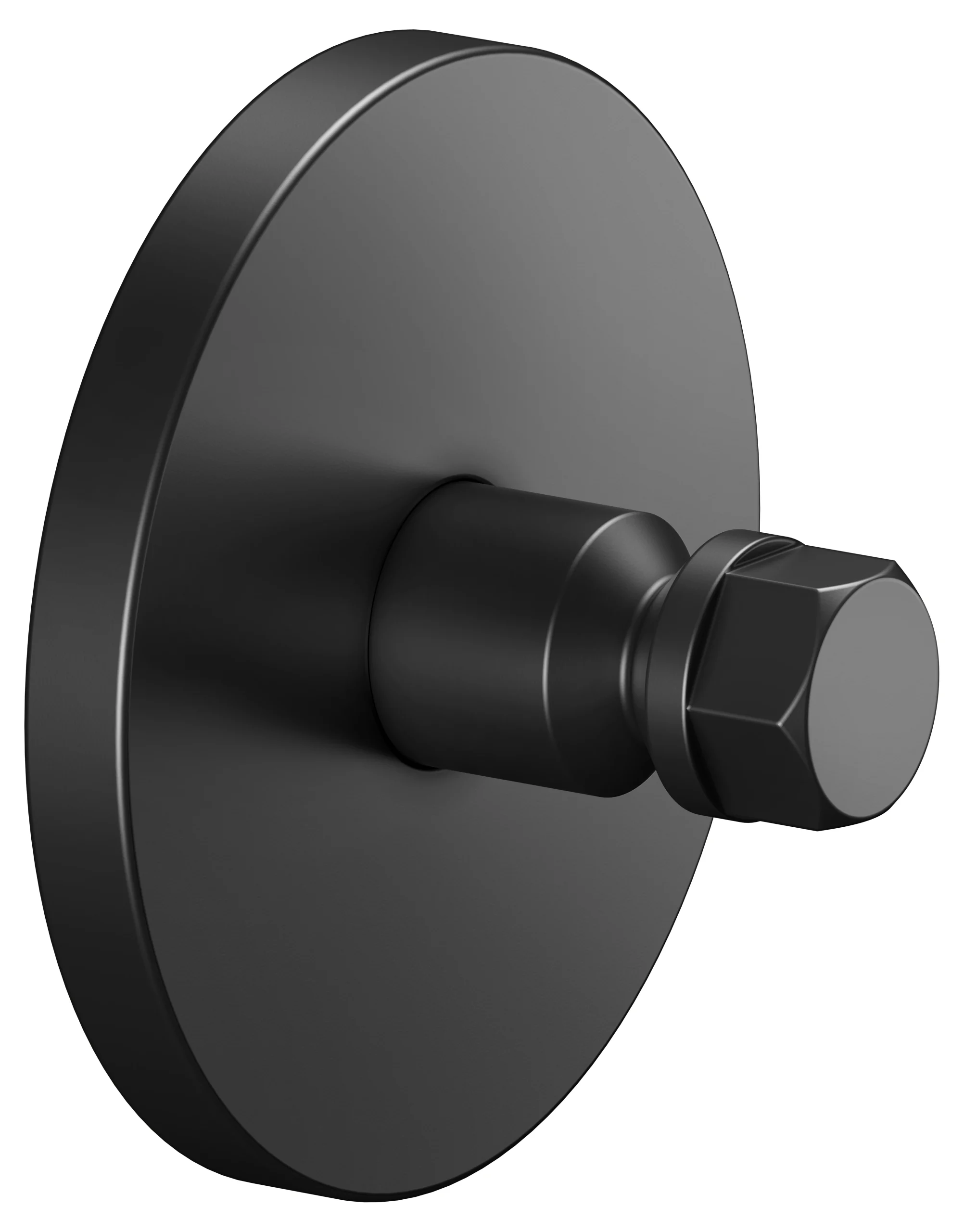 Universalartikel 04994371001 Klebe-Set 10 für 12820, 12822, 12863 mit runder Rosette schwarz matt