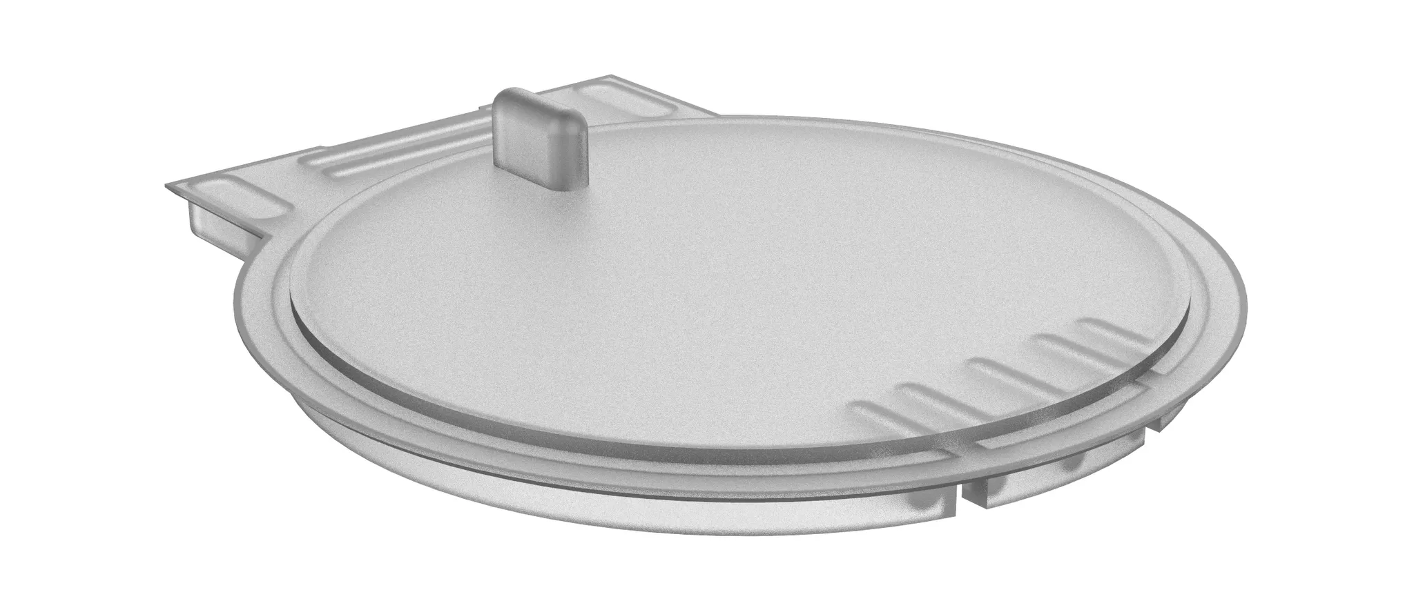 Plan 14954000100 Dichtungsdeckel zu 14954 für verchromt u. silber-elox.