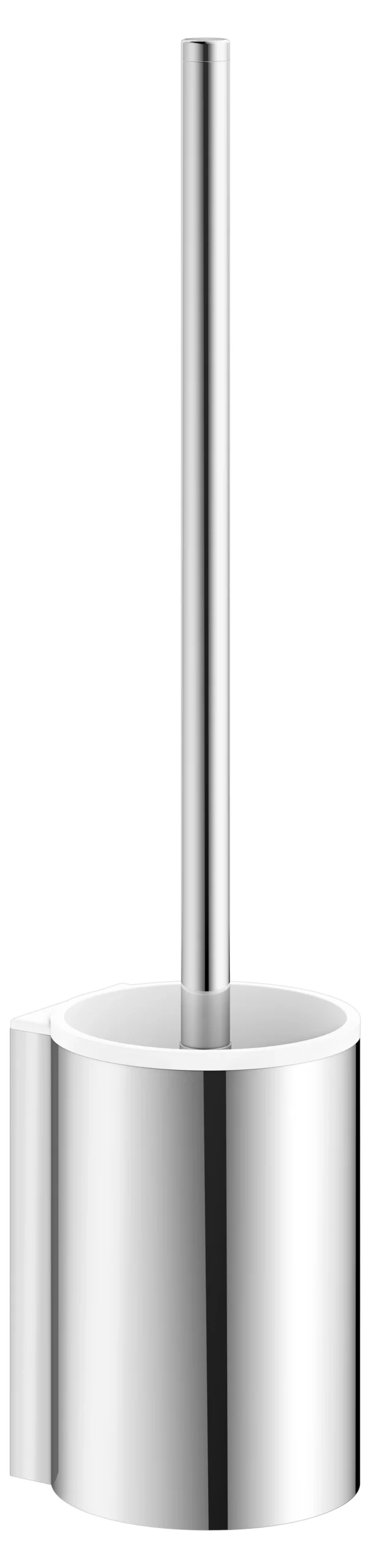 Plan 14972170100 Toilettenbürstengarnitur mit Kunststoff-Einsatz weiß silber-eloxiert