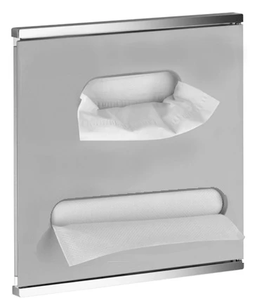 Plan Integral Modul Waschtisch 3 Anschlag links 326 x 325 x 143 mm verchromt/Aluminium silber