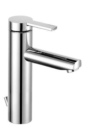 Plan blue 53902010002 Einhebel-Waschtischmischer 130 mit Zugstangen-Ablaufgarnitur verchromt