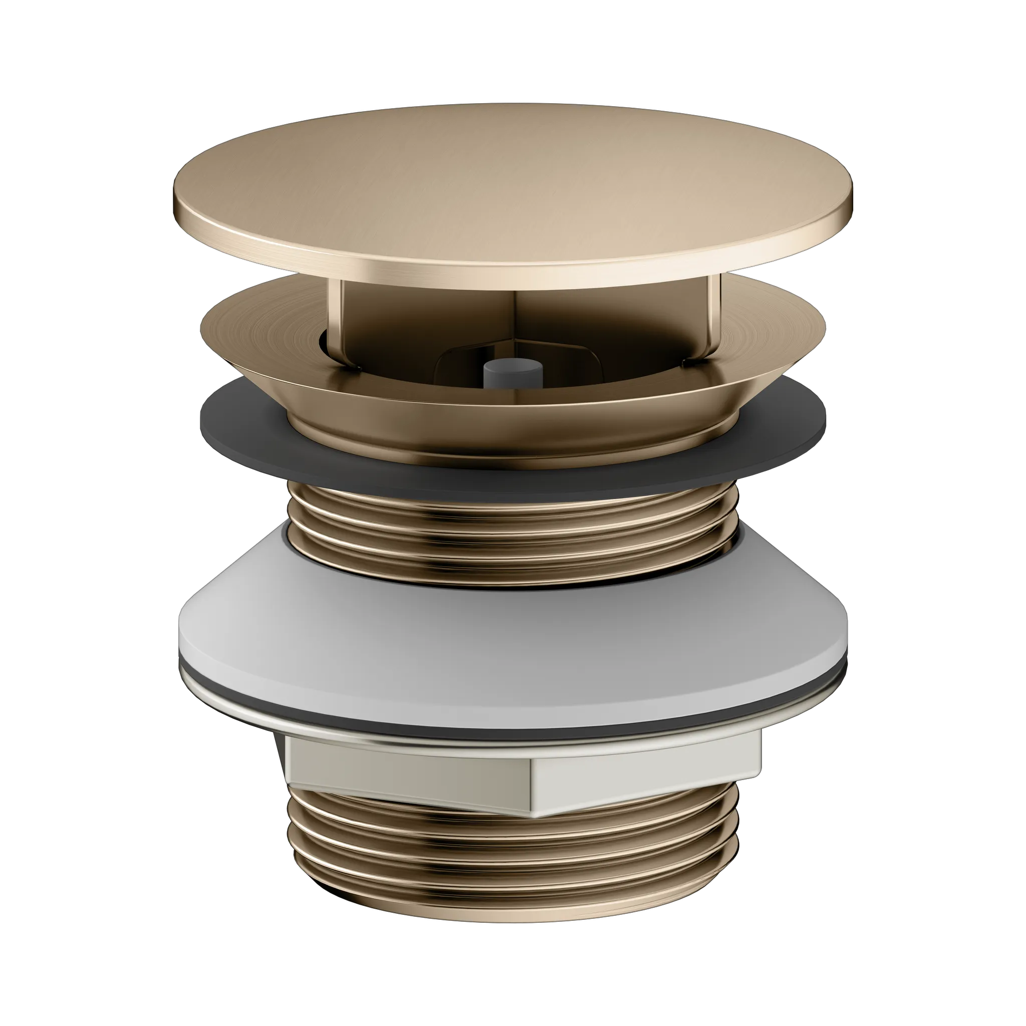 Armaturenzubehör 59904030000 Schaftventil G 1 1/4 mit Haube Bronze gebürstet