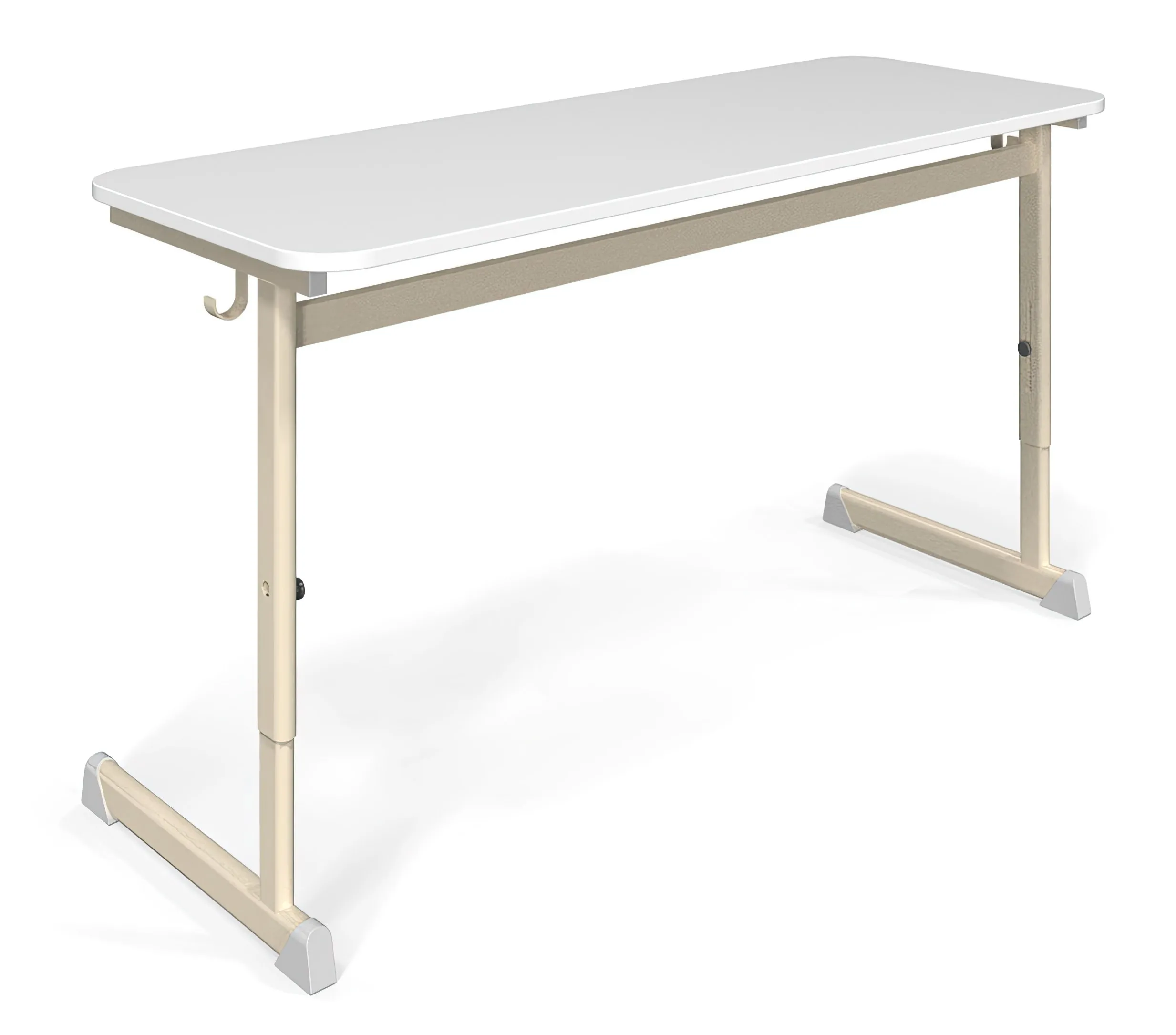ALEX Fémbútor höhenverstellbarer Zweier-Schülertisch KEX