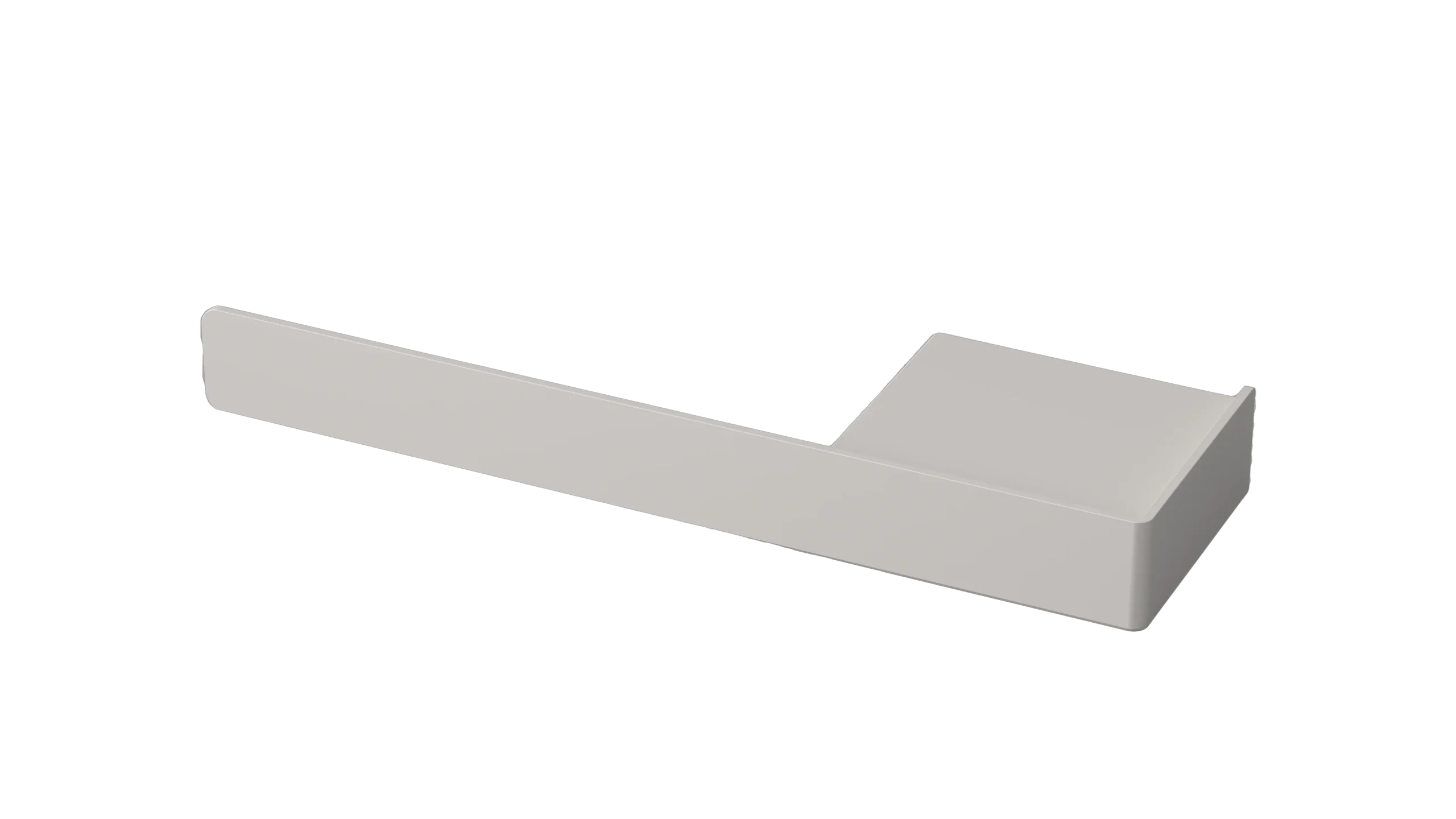 Kermi Handtuchbügel seitlich offen nach links „Multi+“, rechts in weiß