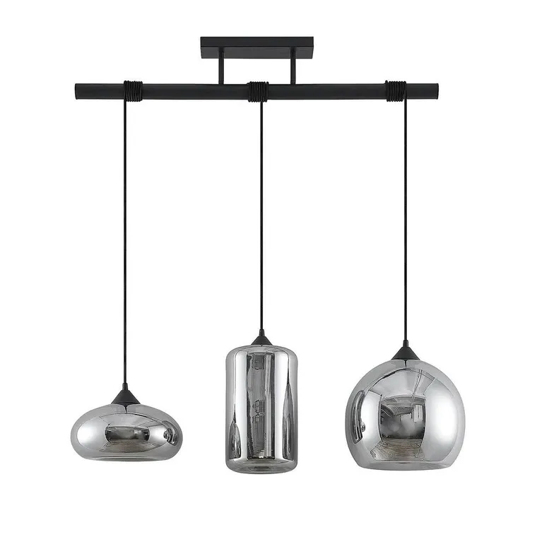 Lindby Arloris Pendellampe Pendelleuchte Lampe Leuchte 3 Flammig Glasschirm 60 W  B-Ware
