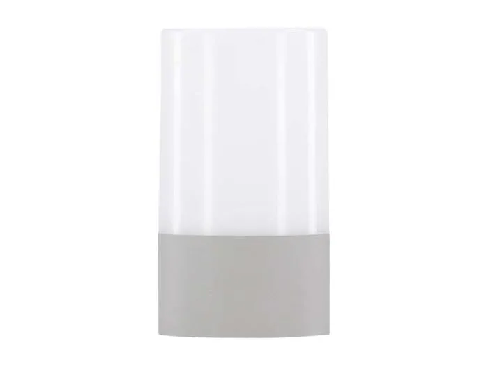 Tubu Tischleuchte LED für den Außenbereich grau.