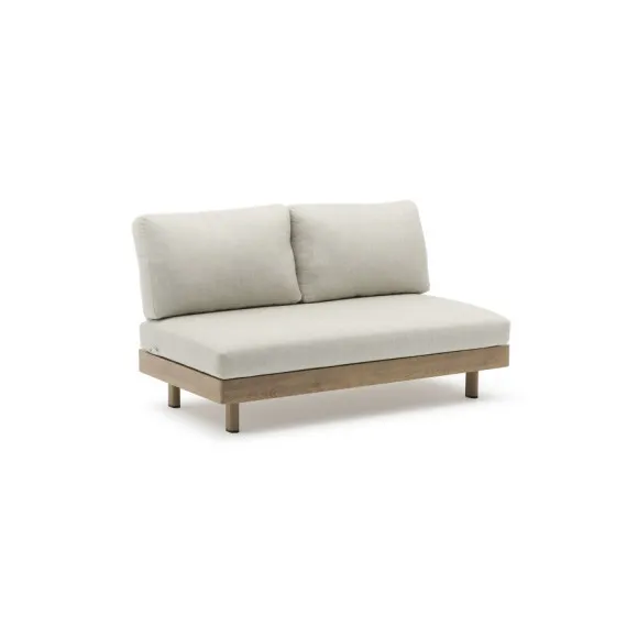 Garten-Mittelsofa Medellín 2 S mit Kissen - Magazzini Cosma