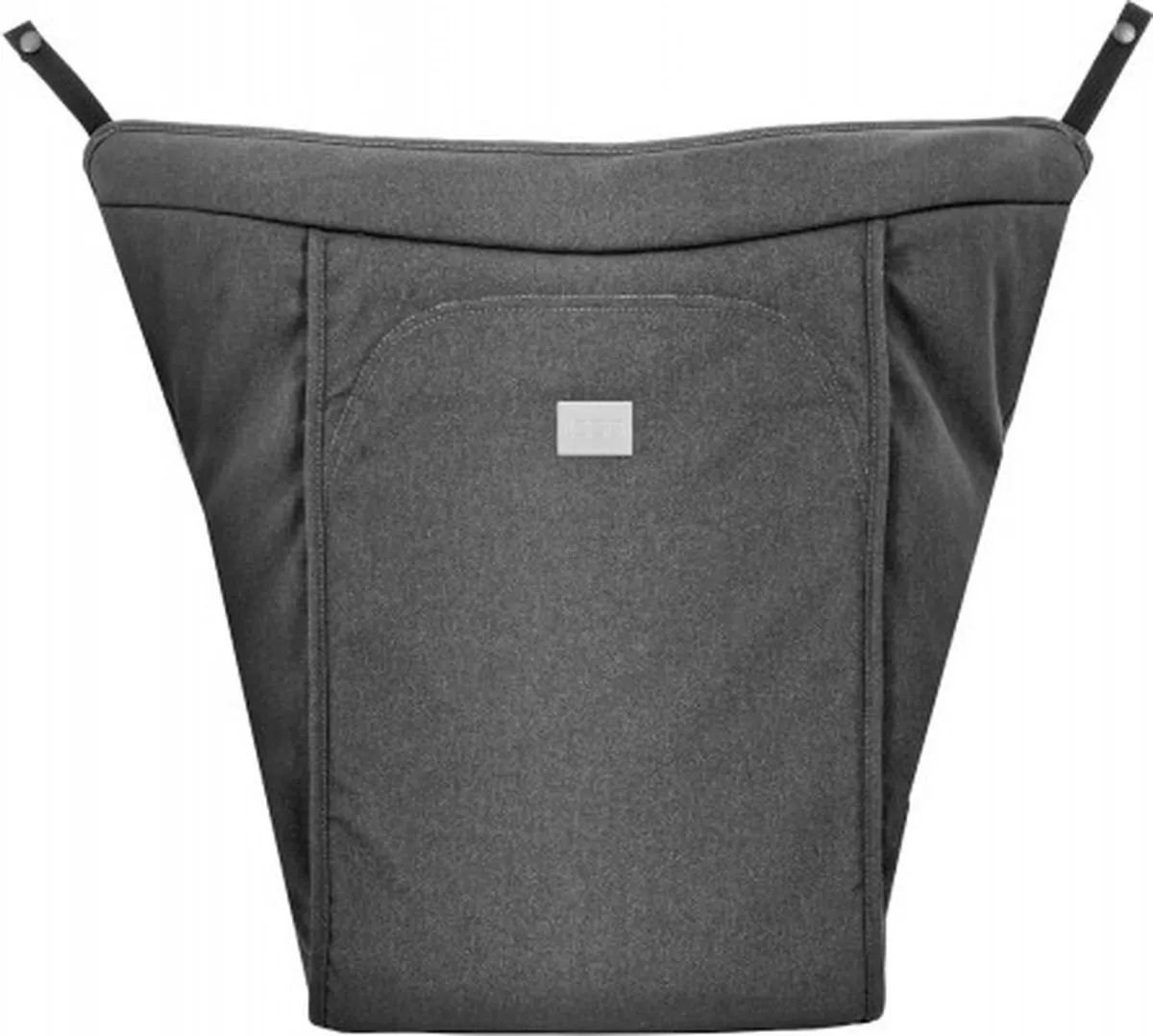 Mutsy Icon Vision Bezug Fußverdeck Regenschutz Kinderwagenschutz Anthrazit B-Ware