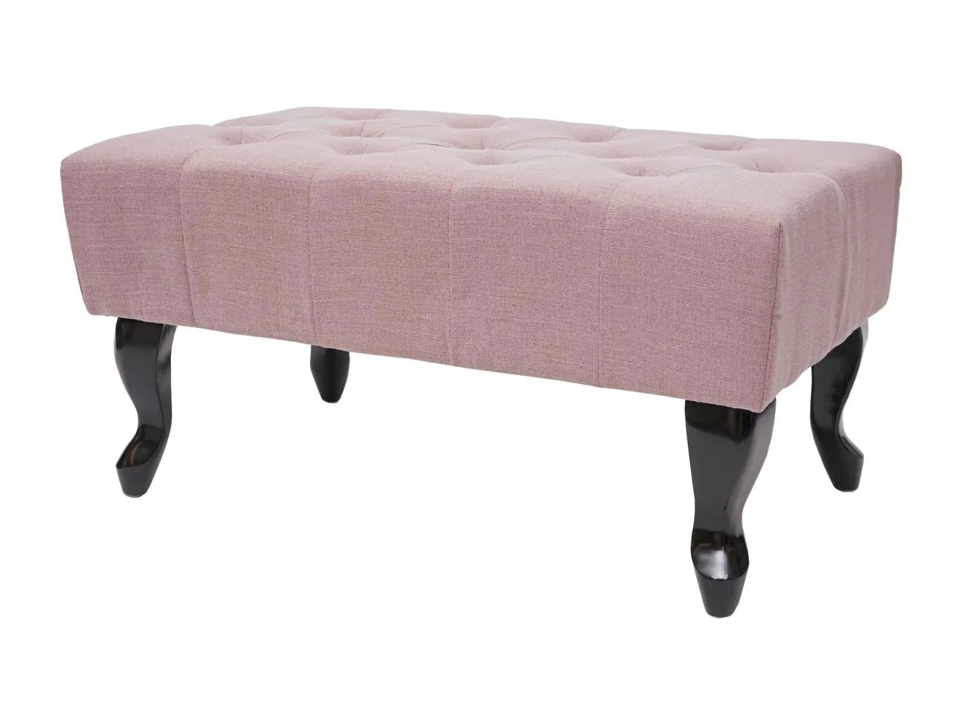 Ottomane Oxford Wasserabweisend, Vintage rosa