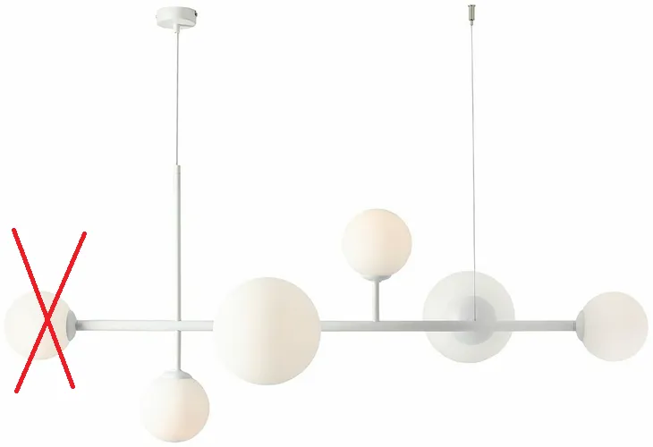 Aldex Pendelleuchte Pendelleuchte Lampe Leuchte Hängeleuchte Dione Siehe Text B-Ware