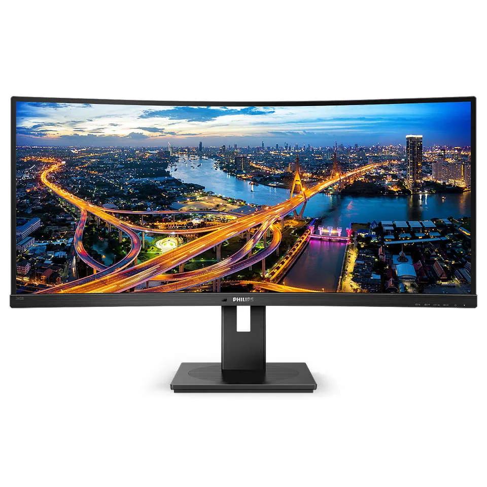 Philips 345B1C/00 34" VA Monitor, 3440 x 1440 UWQHD, 100Hz, 5ms