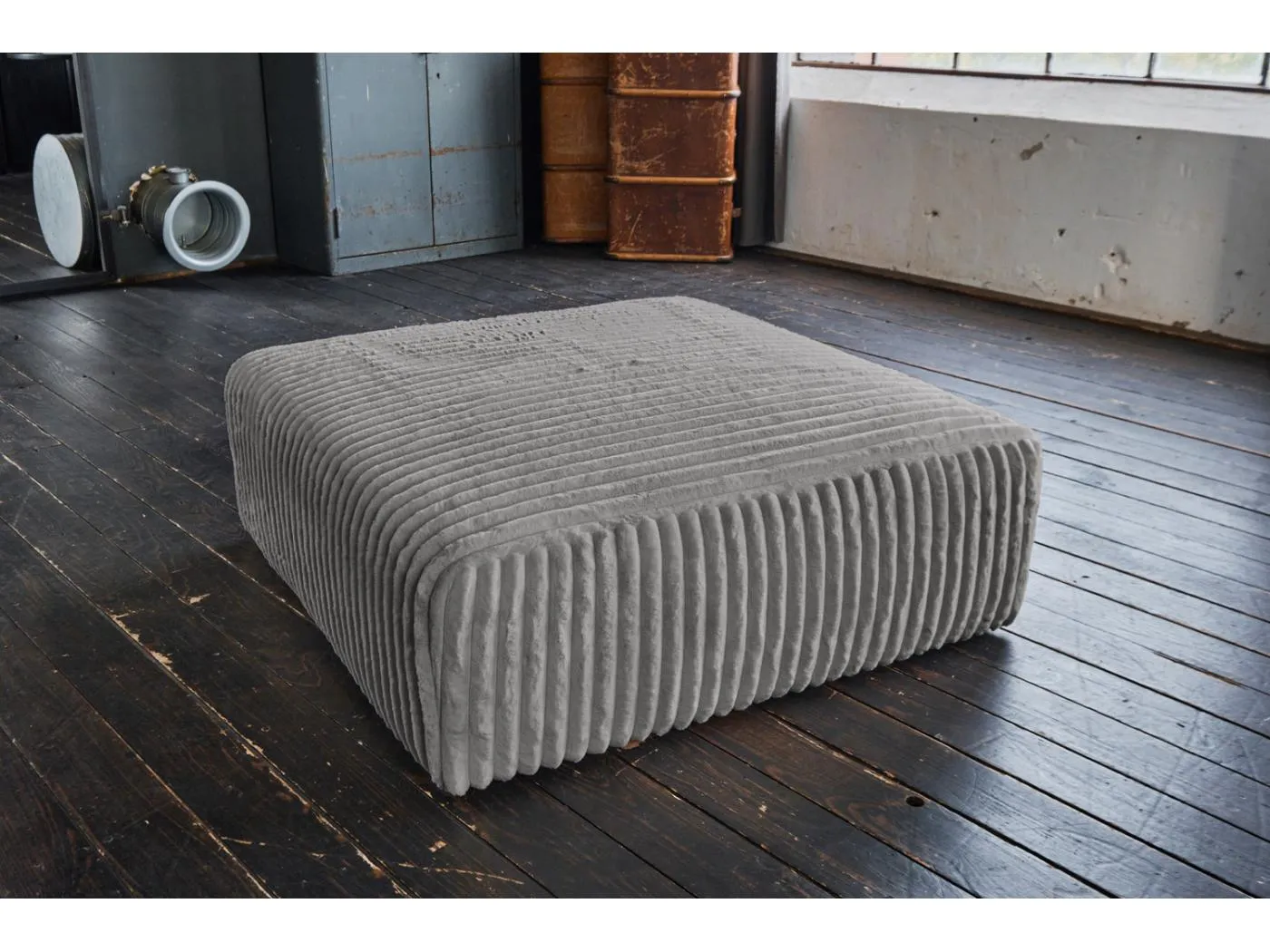 Sitzelement - Grau Cord - WIOLO SOFT