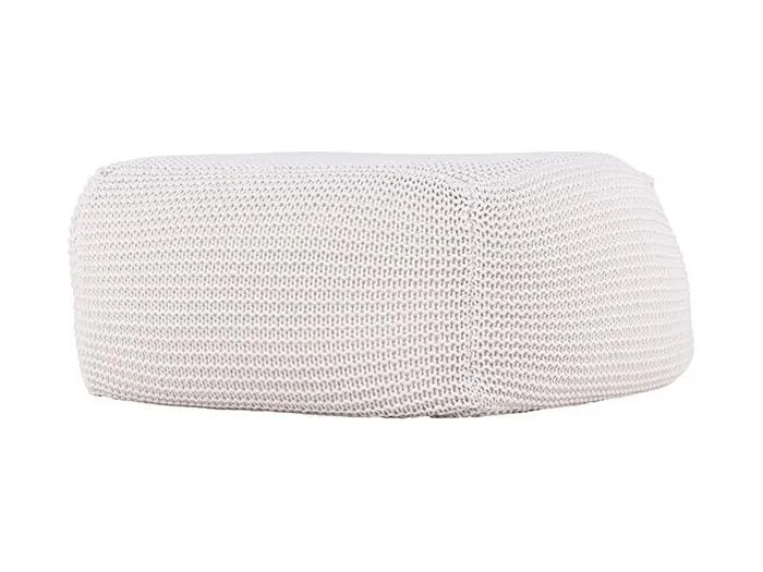 Luca Pouf cremefarben.