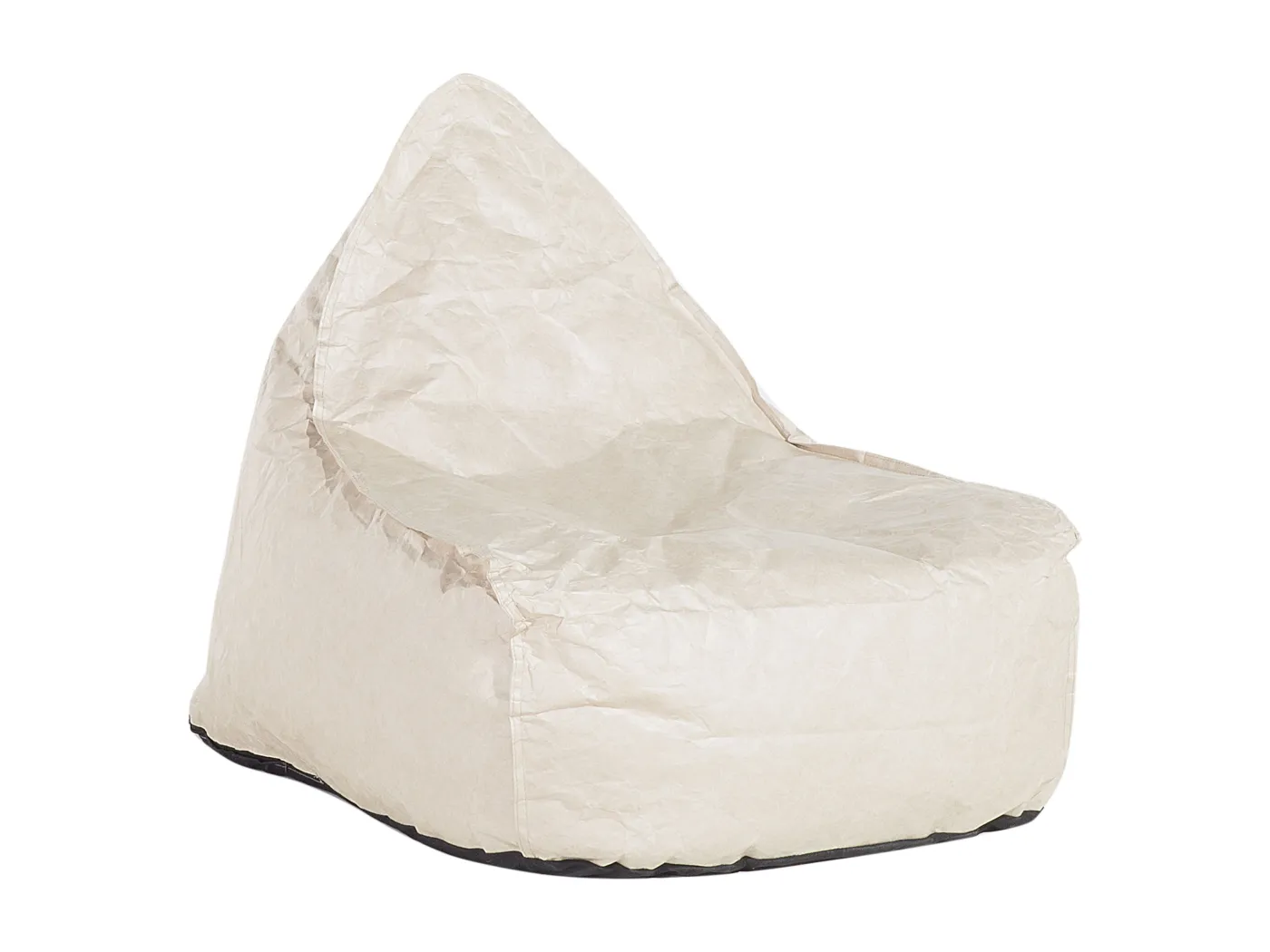 Trendy Sitzsack mit EPS Kugeln Kunststoff beige Drop